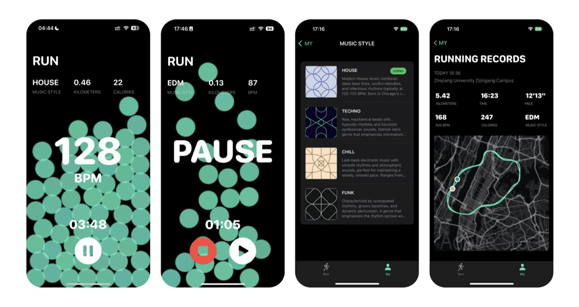 StepBeats: Run to create music!
