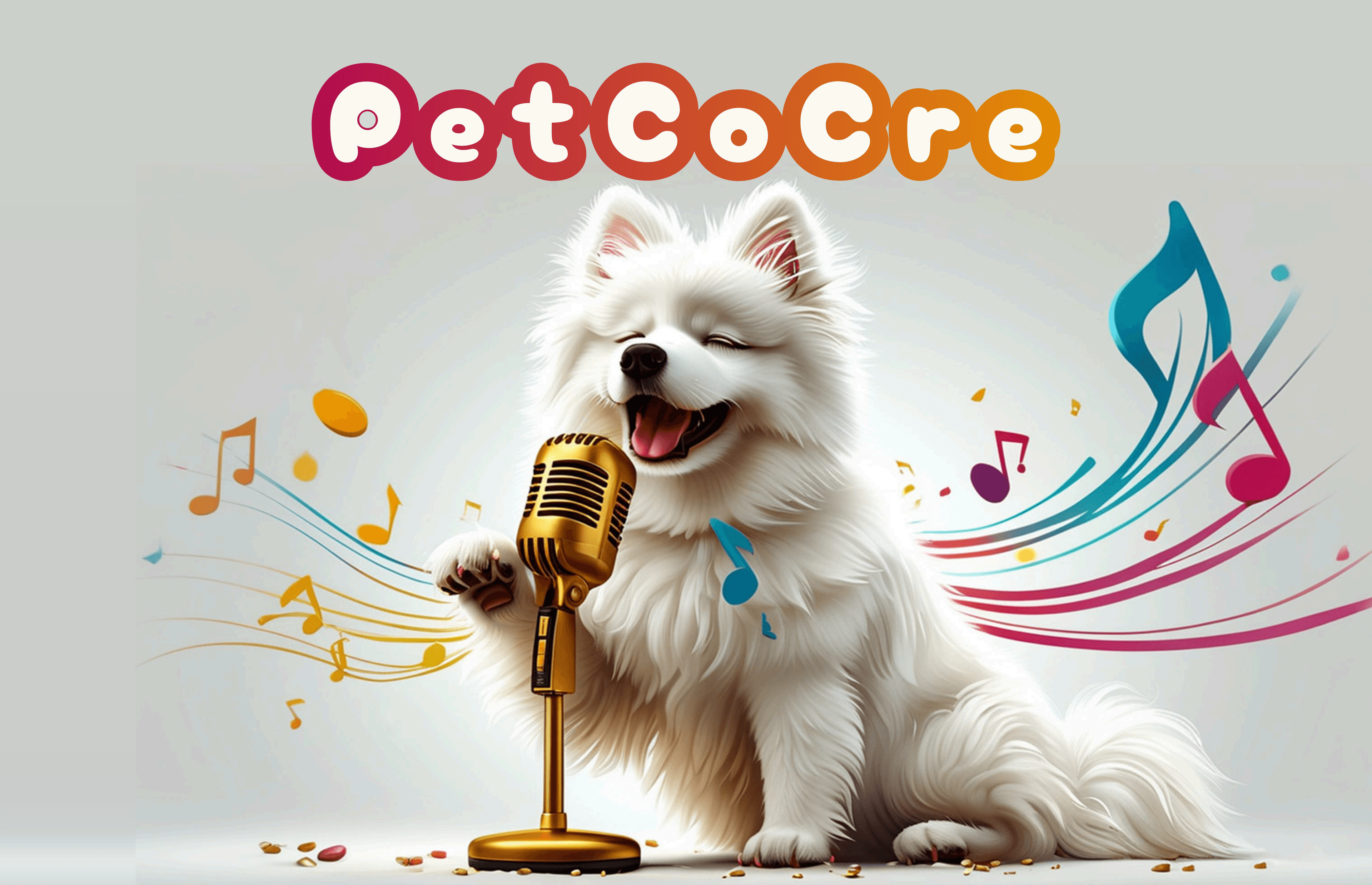 AI-Assisted Human-Pet Artistic Musical Co-Creation for Wellness Therapy